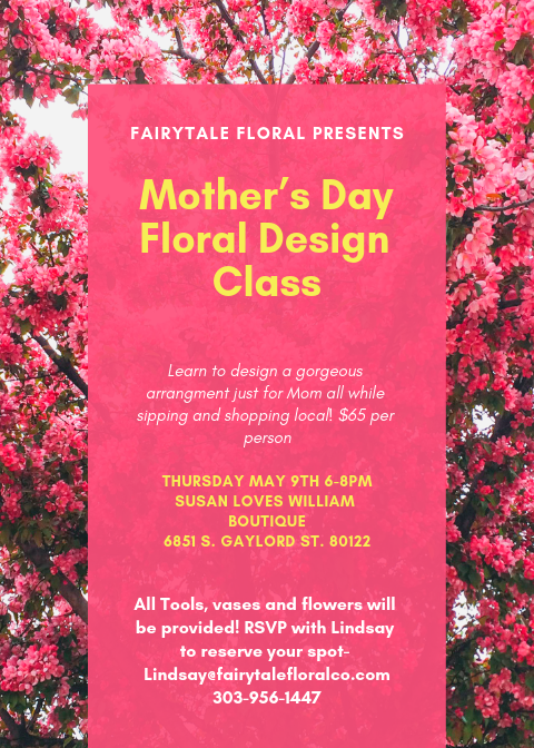 Mother's Day Floral Design Class